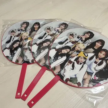 Girls2 The Live Mini 단체 부채 3개 세트