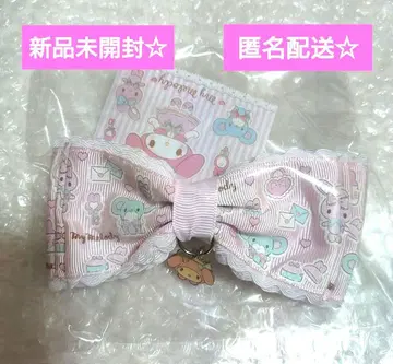 초레어 희귀! 마이멜로디 꾸미기 시리즈 리본 머리핀