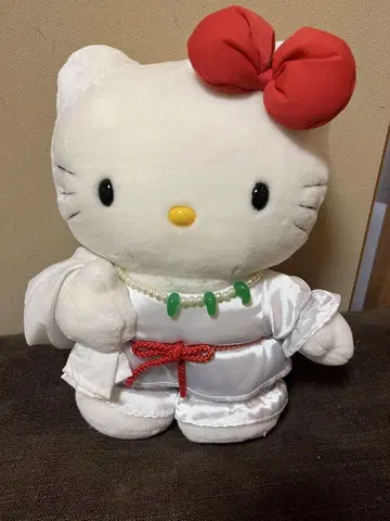 헬로키티 봉제 인형 약 30cm