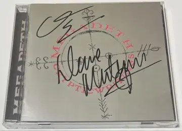 Megadeth 사인 포함 CD