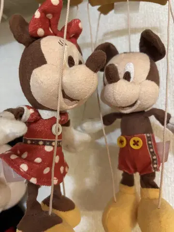 미키 미니 꼭두각시 인형 누이바