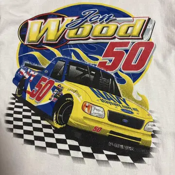 vintage ford NASCAR 레이싱 티셔츠 L NAVY