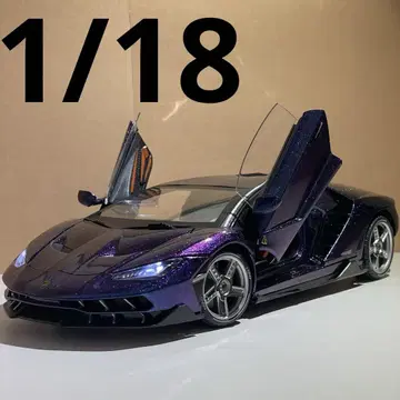 람보르기니 센테나리오 LP770-4 1/18 블루 마조라