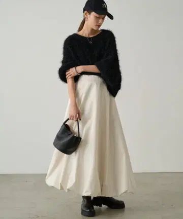 새상품 loungedress 라운지드레스 타프타 벌룬 스커트