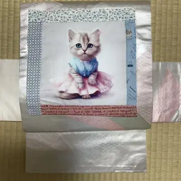 만들어진 오비 은색 고양이