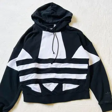 adidas originals 빅 트레포일 후드티 후드 XS