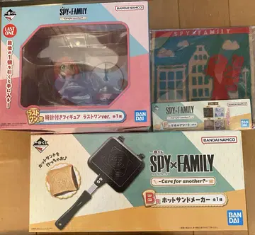 [새상품] 제일복권 SPY x FAMILY B상. 라스트원상 세트