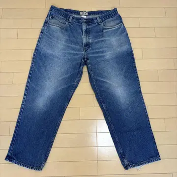 L.L.Bean 블루 데님 와이드 레그