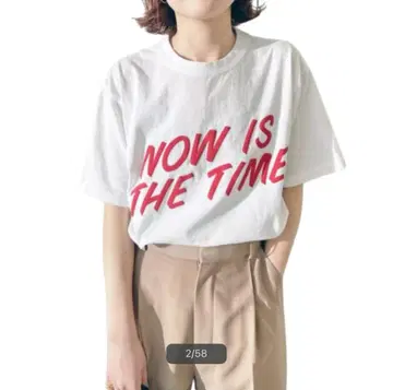 Spick and Span x LETTER BOY 프린트 티셔츠 23SS