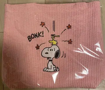 비오는날 x 스누피 PEANUTS 토트백 바흐