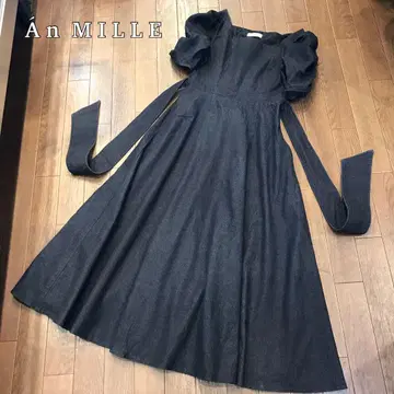 An mille 안미르 백 오픈 원피스