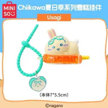 치이카와 토끼 Miniso 콜라보 폭염의 여름 중국 한정판 아크릴 키링