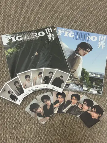 리키 madame FIGARO 잡지 트레이딩 카드, 폴라로이드 세트