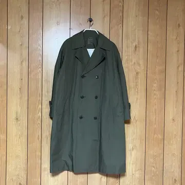 MUJI 트렌치 코트 면 MUJI