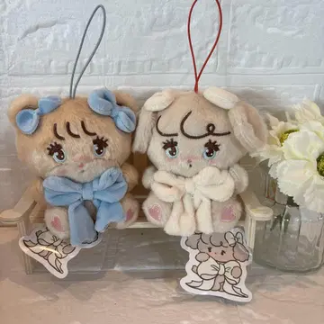 mikko characters 안아주는 리본 마스코트