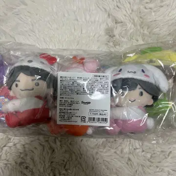 나니와단시 산리오 인형 7체 세트