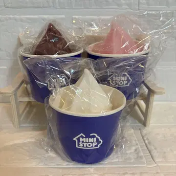모리 판타지 MINISTOP 소프트크림 스퀴즈 3세트