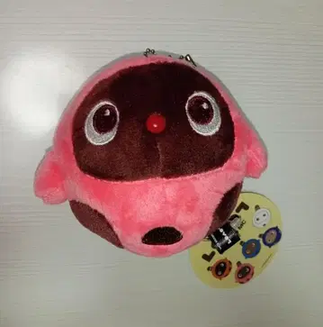 봉제 인형 마스코트 핑크와 브라운