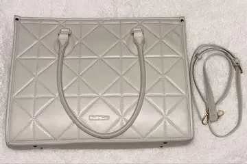 로제 뮤즈 quilting big tote [ gray ]