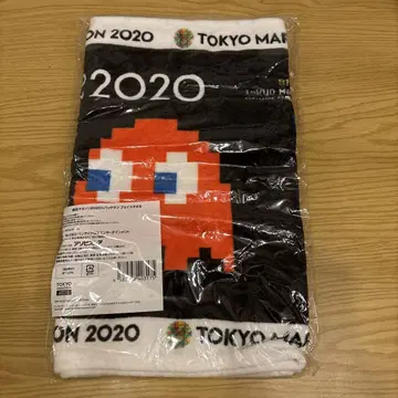[미사용 새상품] 도쿄 마라톤 2020 x 팩맨 페이스 타월