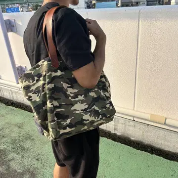 숄더백 카모플라쥬 가죽 y2k