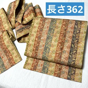 형염색 나고야 오비 젠쓰 순수 실크