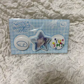 미개봉 새상품 nctwish 유우시 one summer wish 캔뱃지