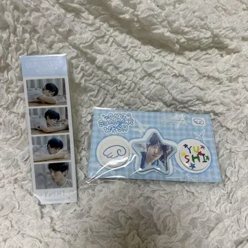 미개봉 새상품 nctwish one summer wish 유우시 캔뱃지