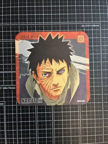 [ NARUTO 아트 코스터 우치하 오비토 ]