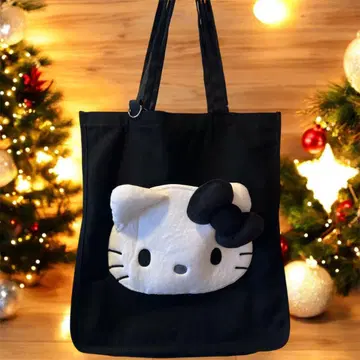 헬로키티 토트백 I Love Hello Kitty 새상품 & 패스 케이스