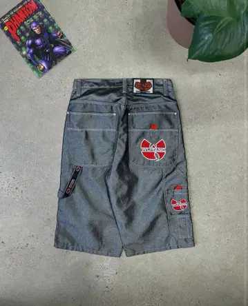 WU-TANG Wu-Wear 90-00년대 샤이니 배기 데님
