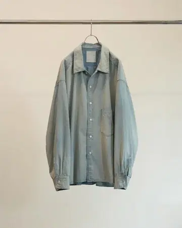 [새상품] ANCELLM 25SS AGING CHAMBRAY SHIRT