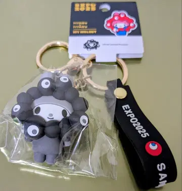 마이멜로디 블랙 먄먄 엑스포 코스프레 키링 산리오