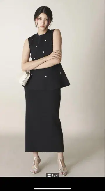 PROPORTION BODY DRESSING 셋업 블랙