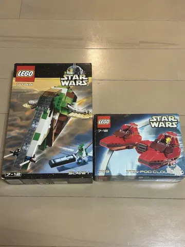 레고 스타 워 7144 Slave I & 7119 덤 포함