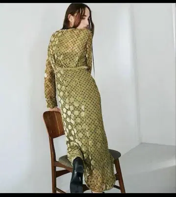 clane 도트 원피스