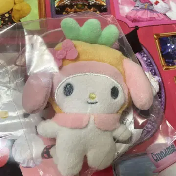 나의 데코 백 마이멜로디 시크릿 마스코트 당근 후드