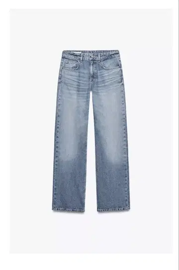 ZARA 와이드 레그 데님 팬츠 34 사이즈