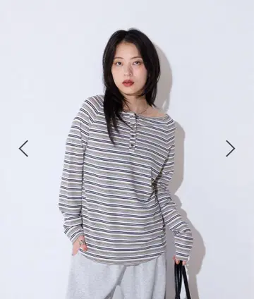 jeanasis 멀티 보더 헨리 LST
