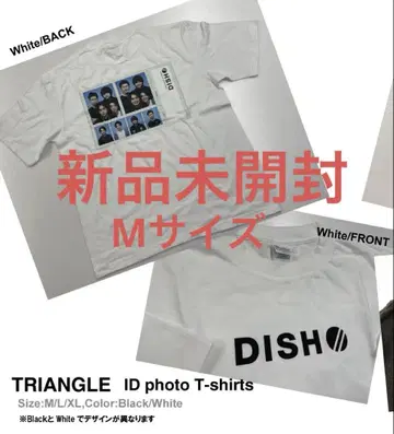 DISH// 증명사진 T셔츠 M사이즈 화이트