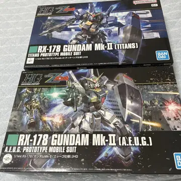 반다이 HGUC 건담 Mk.II 2기 세트