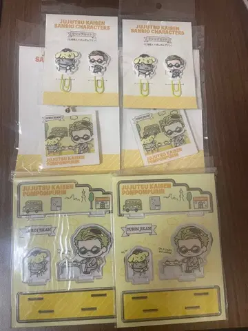 주술회전 나나미 켄토 산리오 세트 6종 세트