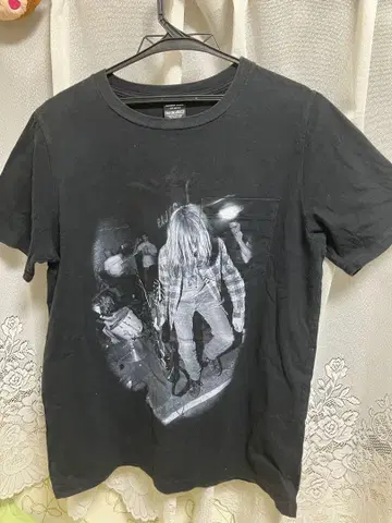 Number (N)ine x Kurt Cobain 프린트 티셔츠