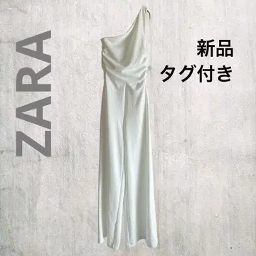 ZARA 택 포함 새상품 비대칭 원숄더 올인원 XS 화이트