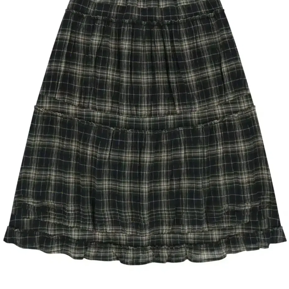 スカート ASON LONDON CHECK MIDI SKIRT PURPLE LONDON CHECK MIDI SKIRT / PURPLE - 애즈온