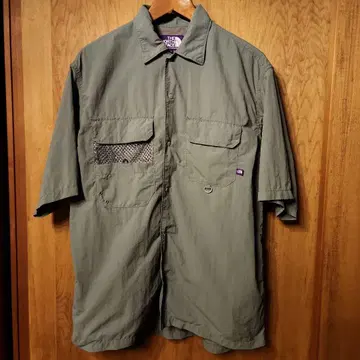 THE NORTH FACE 퍼플 라벨 나일론 셔츠