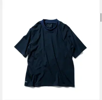 SOPHNET. WIDE RIB TEE 네이비