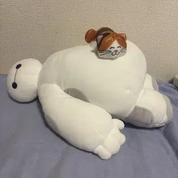 베이맥스 봉제 인형 고양이 포함