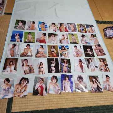 나츠키 세나 씨 L판 40매 여배우 뒷면에 영문자, 숫자 있음