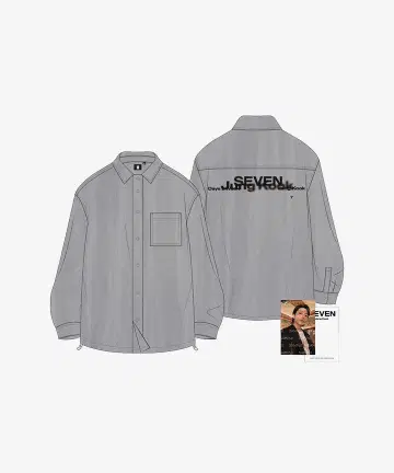 JUNGKOOK [ SEVEN ] goods OVERsizeShirt